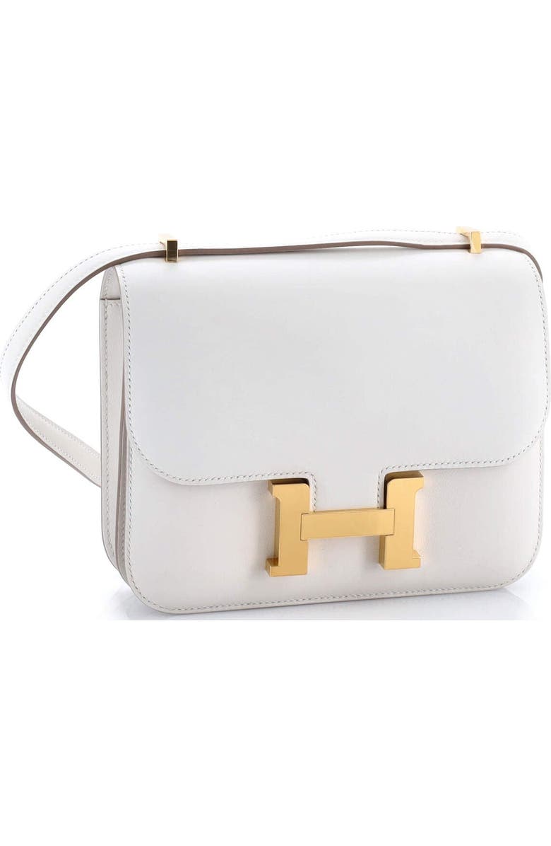 Pre-Owned Hermes Constance NM Bag Swift 18, Alternate, color, Gris Pale