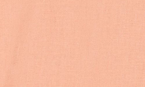 Vince Casual Linen Blend Shorts In Dk Apricot Clay