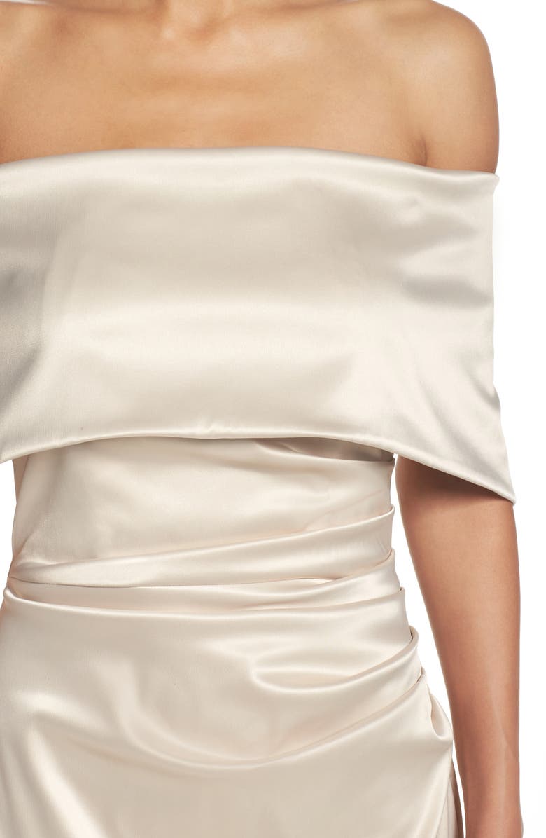 Vince Camuto Off the Shoulder Gown, Alternate, color,