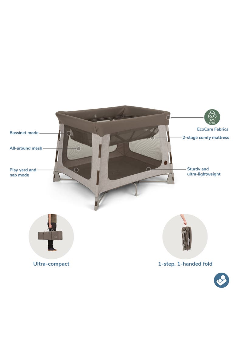 Swift 3-in-1 Playard, Alternate, color, CLASSIC TRUFFLE
