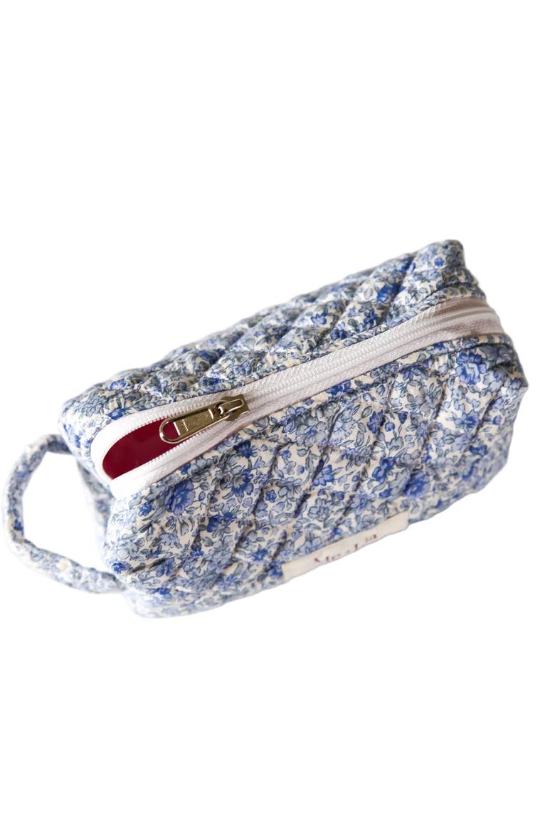 Make-up Pouch - Small, Alternate, color, Blue Blossom