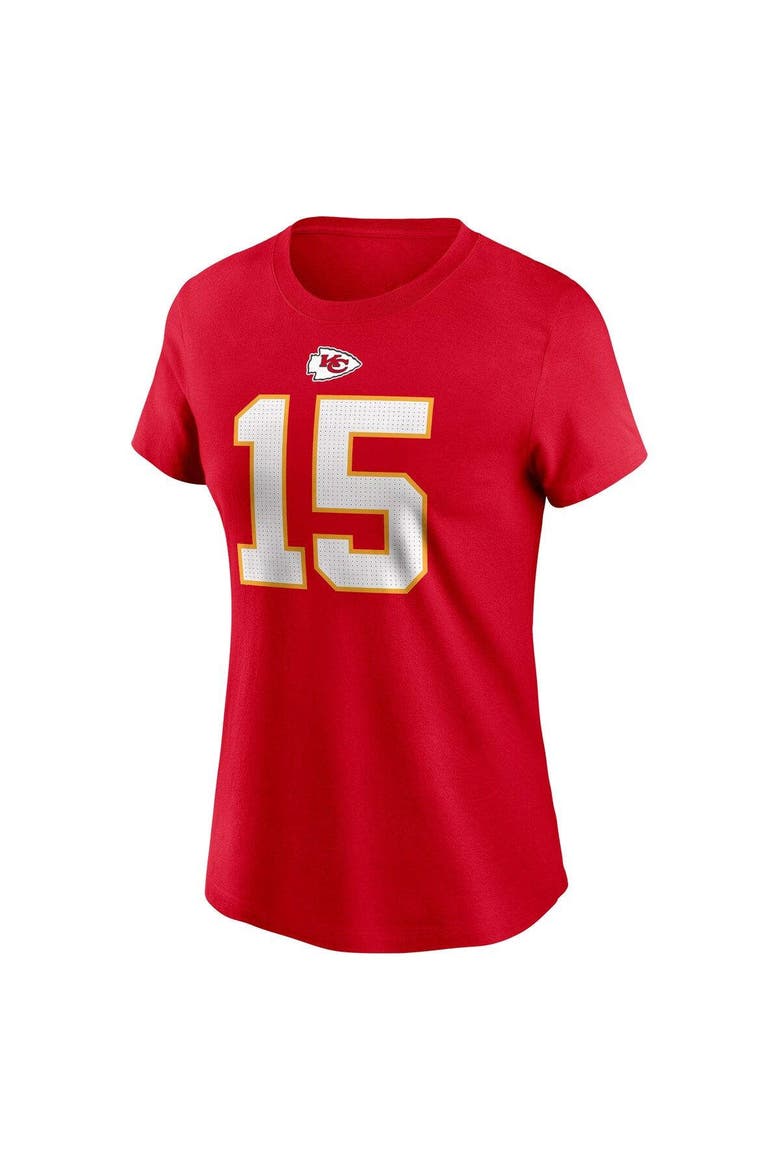 Women's Nike Patrick Mahomes Red Kansas City Chiefs Player Name & Number T-Shirt, Alternate, color, Red