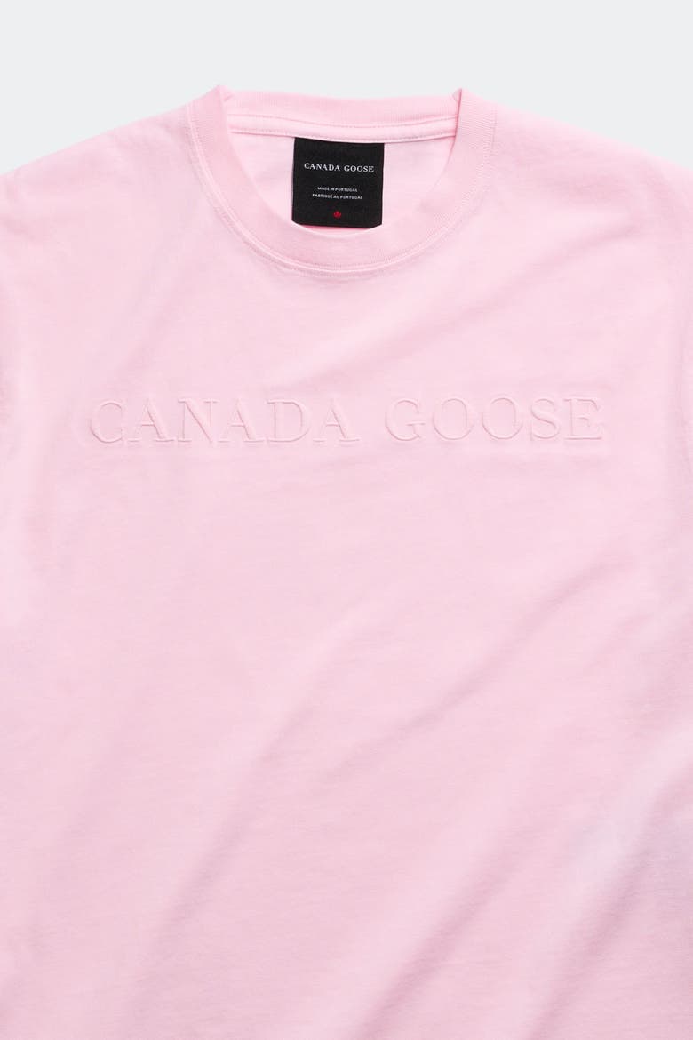 Roam Embroidered T-Shirt, Main, color, Bloom Pink