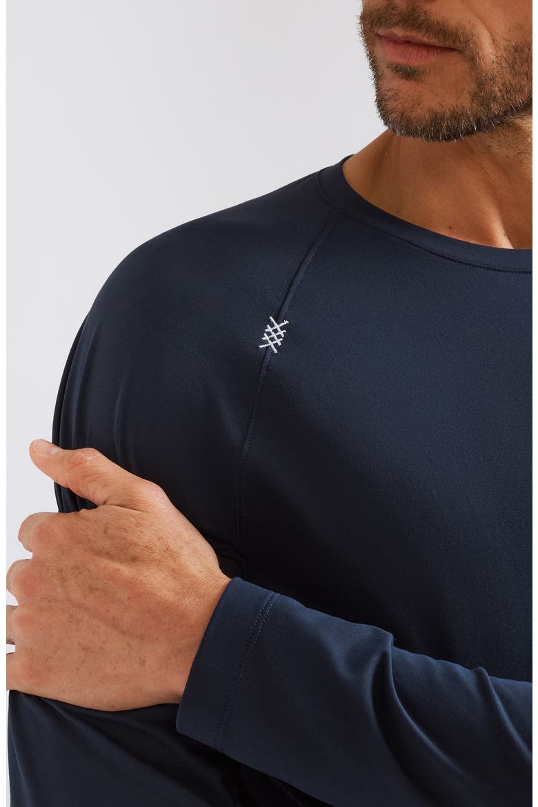 Reign Long Sleeve T-Shirt, Alternate, color, TRUE NAVY