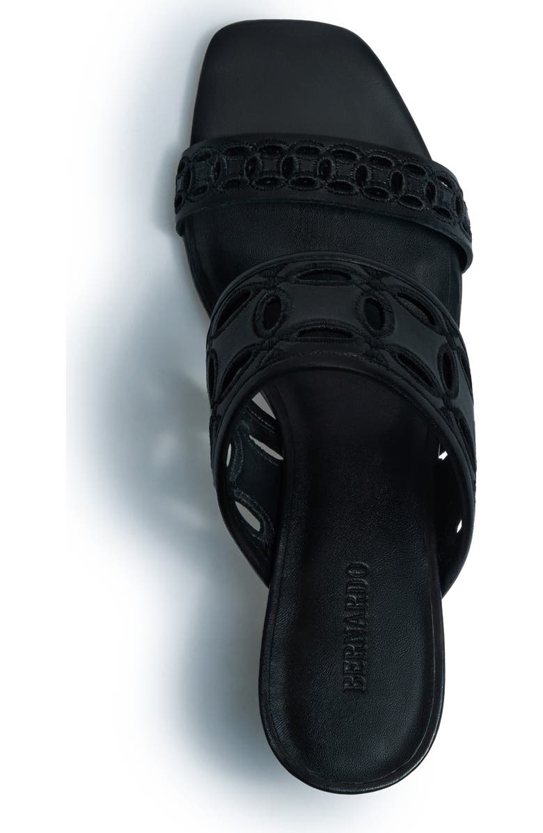 Bernardo Footwear Gemma Heeled Sandal, Alternate, color, Black