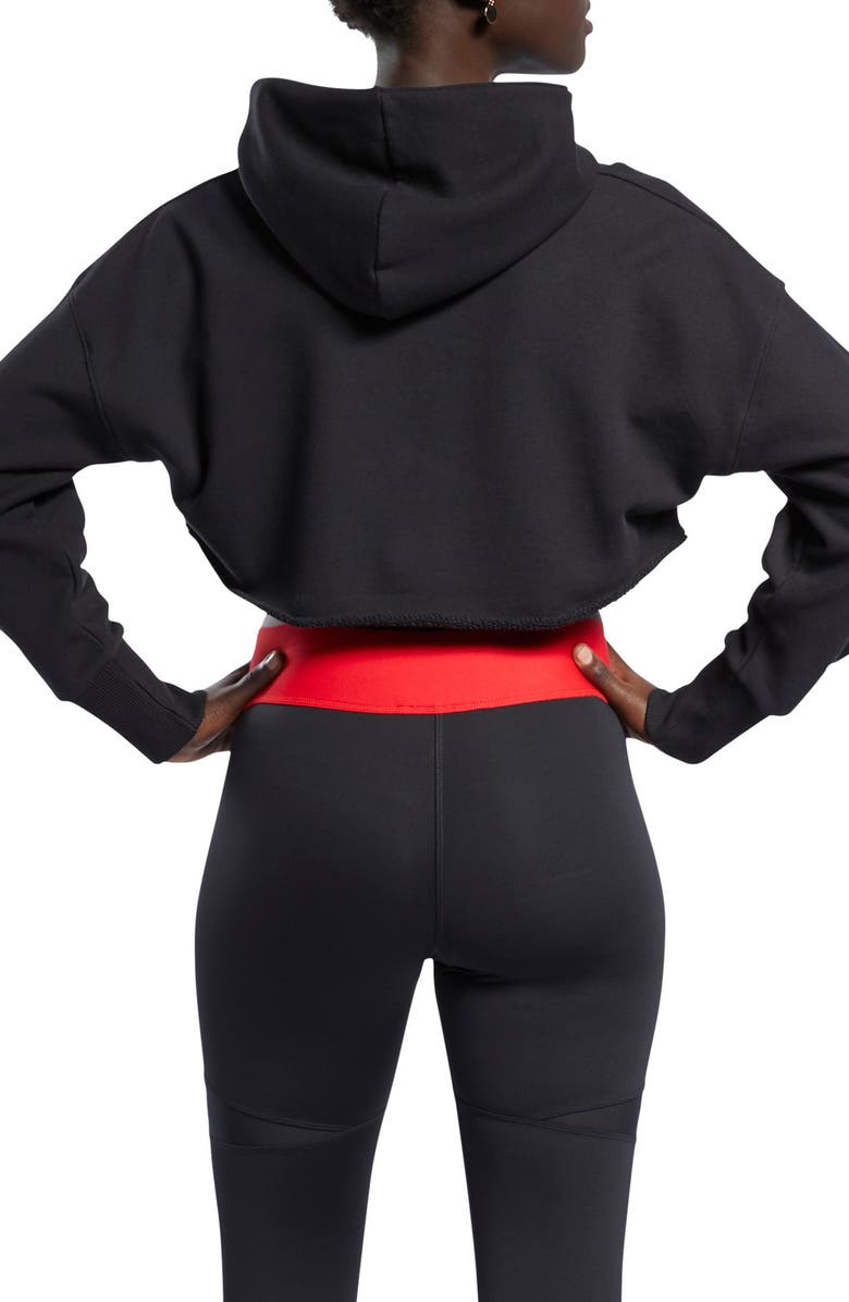 CARDI B X REEBOK Reebok x Cardi B Crop Hoodie, Alternate, color,
