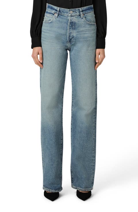 Sawyer High Waist Straight Leg Jeans