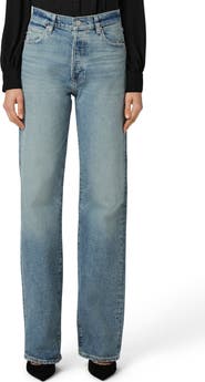 PAIGE Sawyer High Waist Straight Leg Jeans