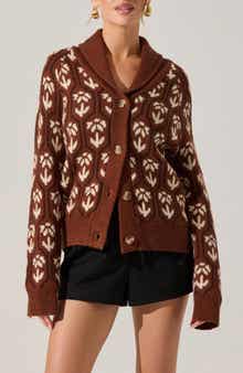 ASTR the Label Marcenia Shawl Collar Cardigan