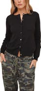 Bella Dahl Crewneck Cotton & Cashmere Cardigan