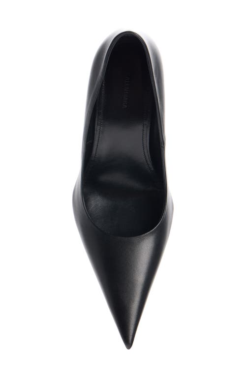 Balenciaga 90mm Avenue Leather Pointed-toe Pumps In Multi