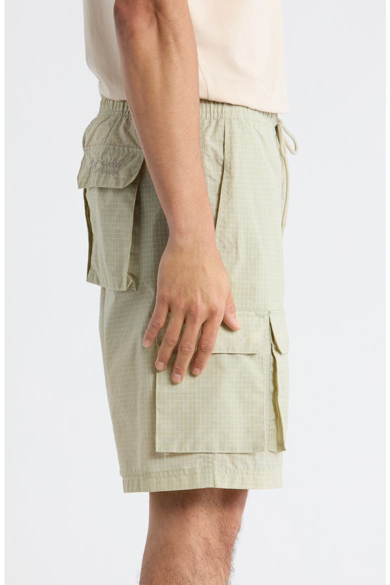 Tahoe Nylon Blend Drawstring Cargo Shorts, Alternate, color, SULPHUR