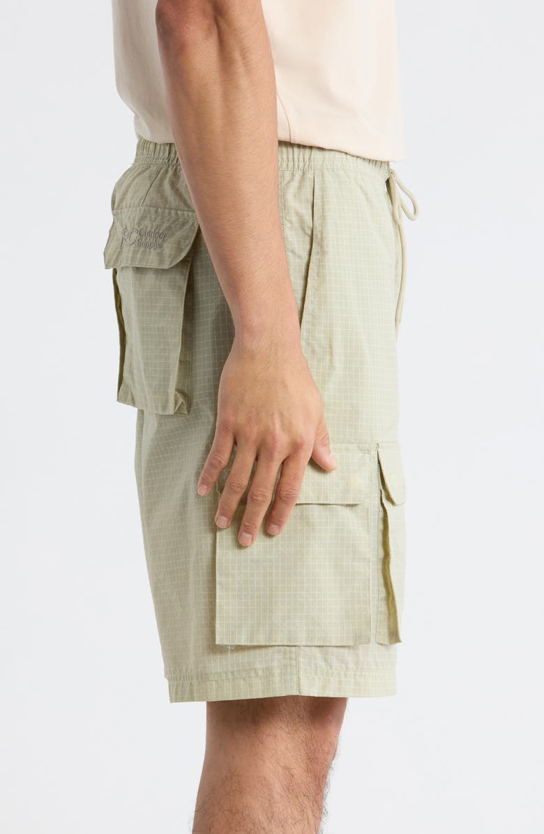 RC Outdoor Supply Tahoe Nylon Blend Drawstring Cargo Shorts, Alternate, color, Sulphur