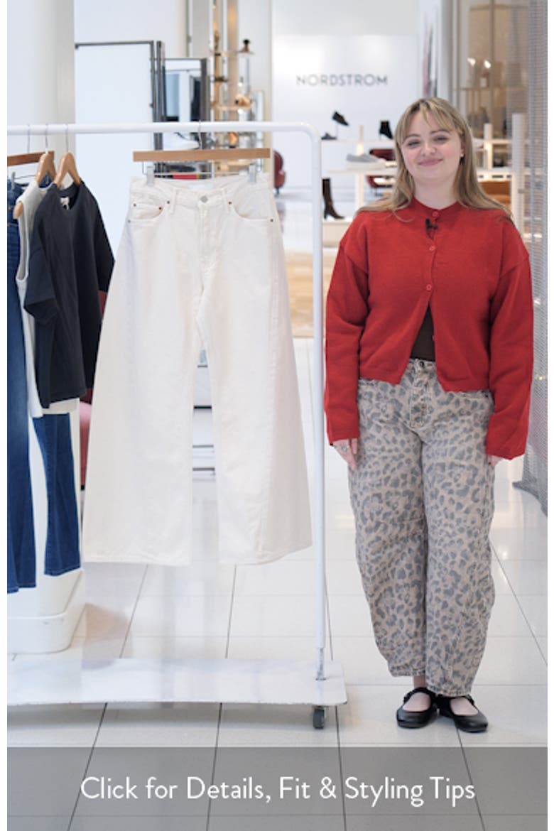 Lil Lemon Twist Sneak High Waist Flare Leg Jeans video
