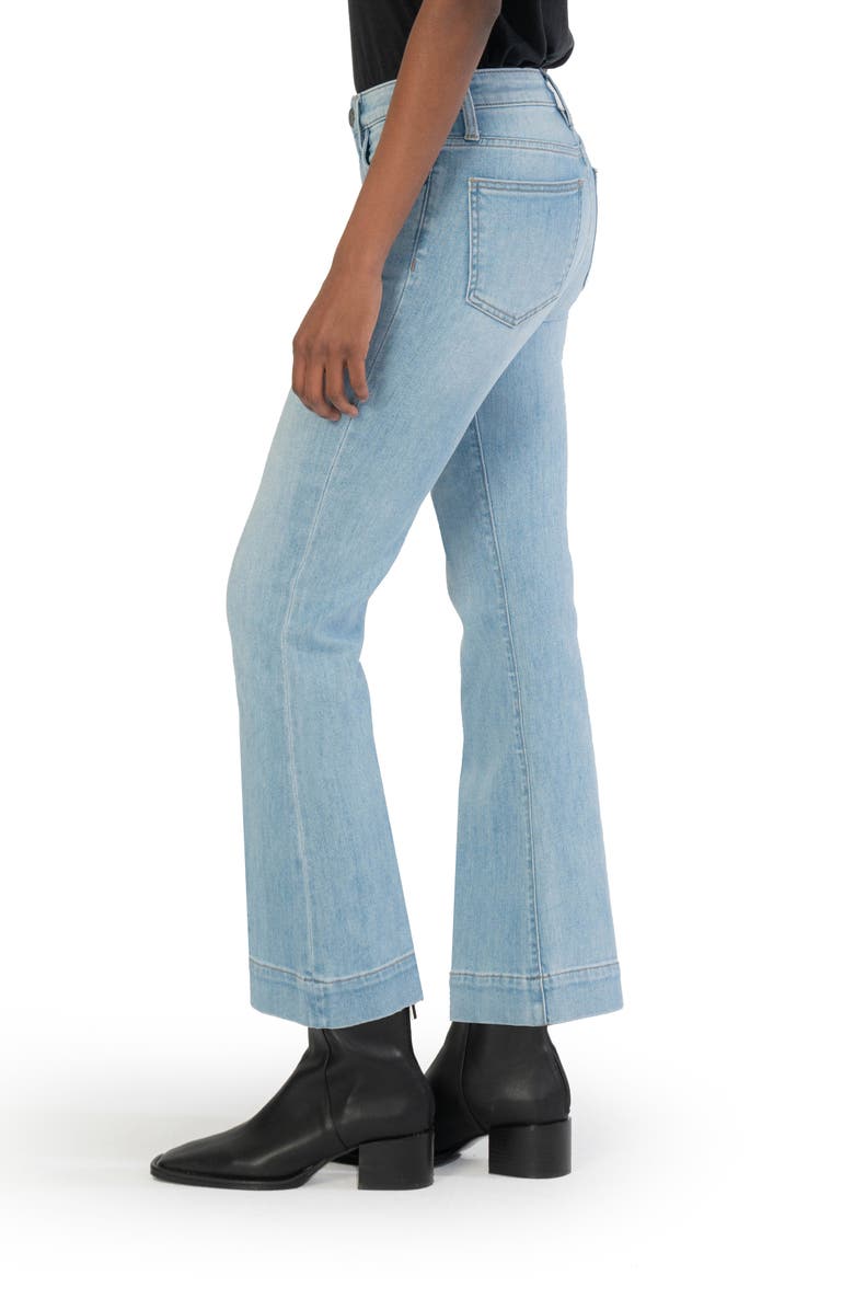 KUT from the Kloth Kelsey Fab Ab High Waist Flare Jeans, Alternate, color, 