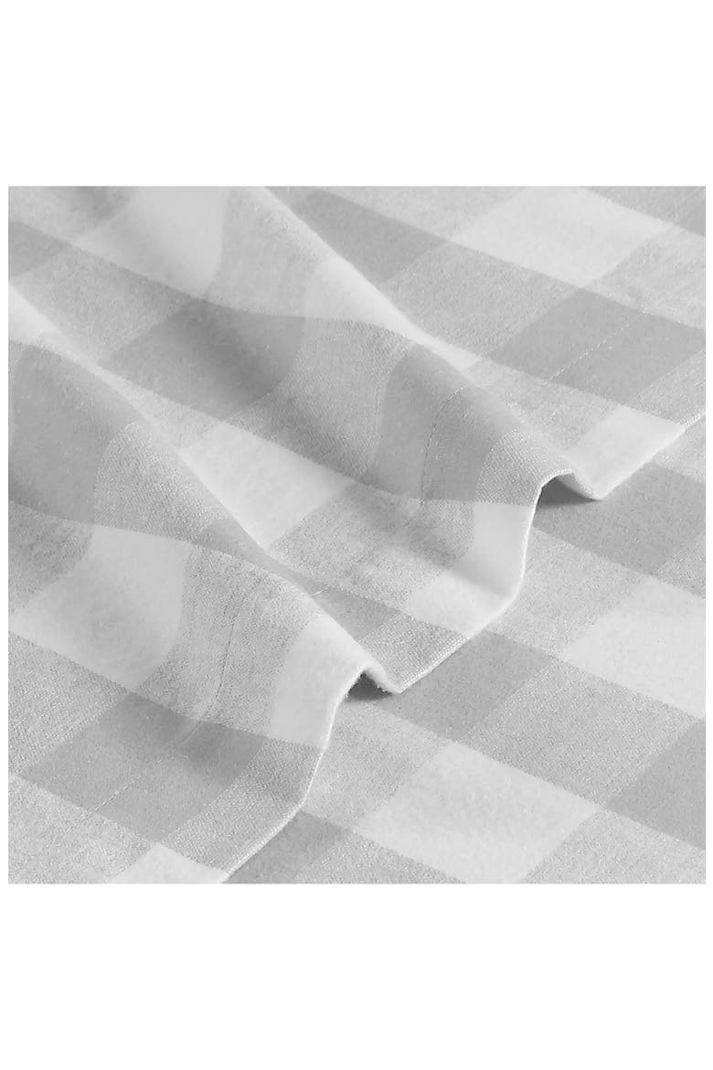 Lakehouse Plaid Sheet Set, Alternate, color, DARK GREY