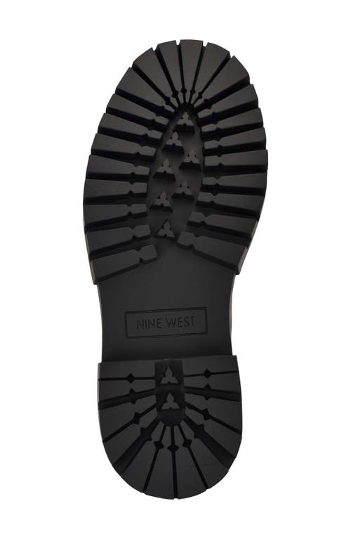 Nine West Jarret Lug Sole Boot In Black