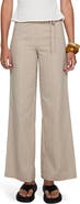 Princess Polly Rush Hours Tie Waist Flare Pants