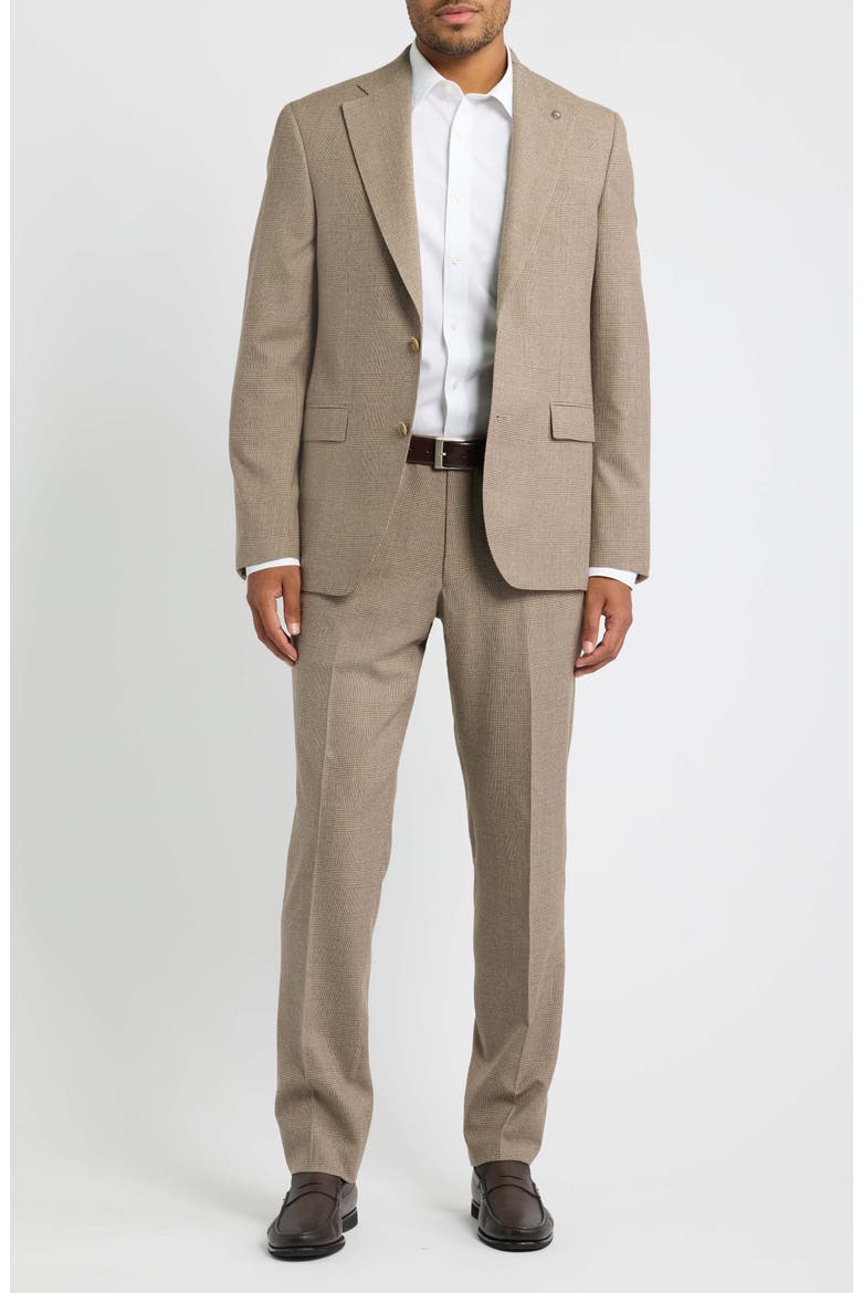 Mason Wool & Cashmere Suit, Main, color, TAN