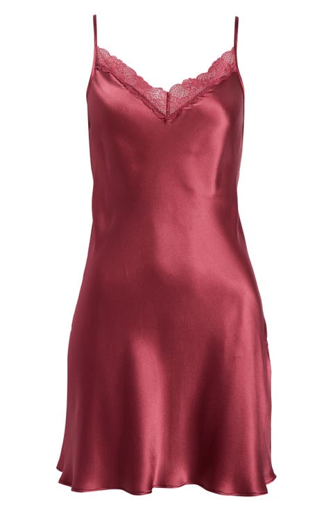 Milky Lace Trim Washable Silk Camisole