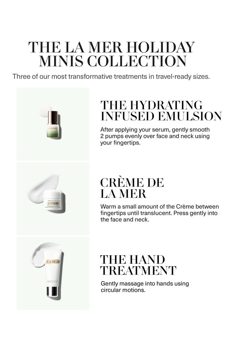 The La Mer Holiday Minis Gift Set $174 Value, Alternate, color, NO COLOR