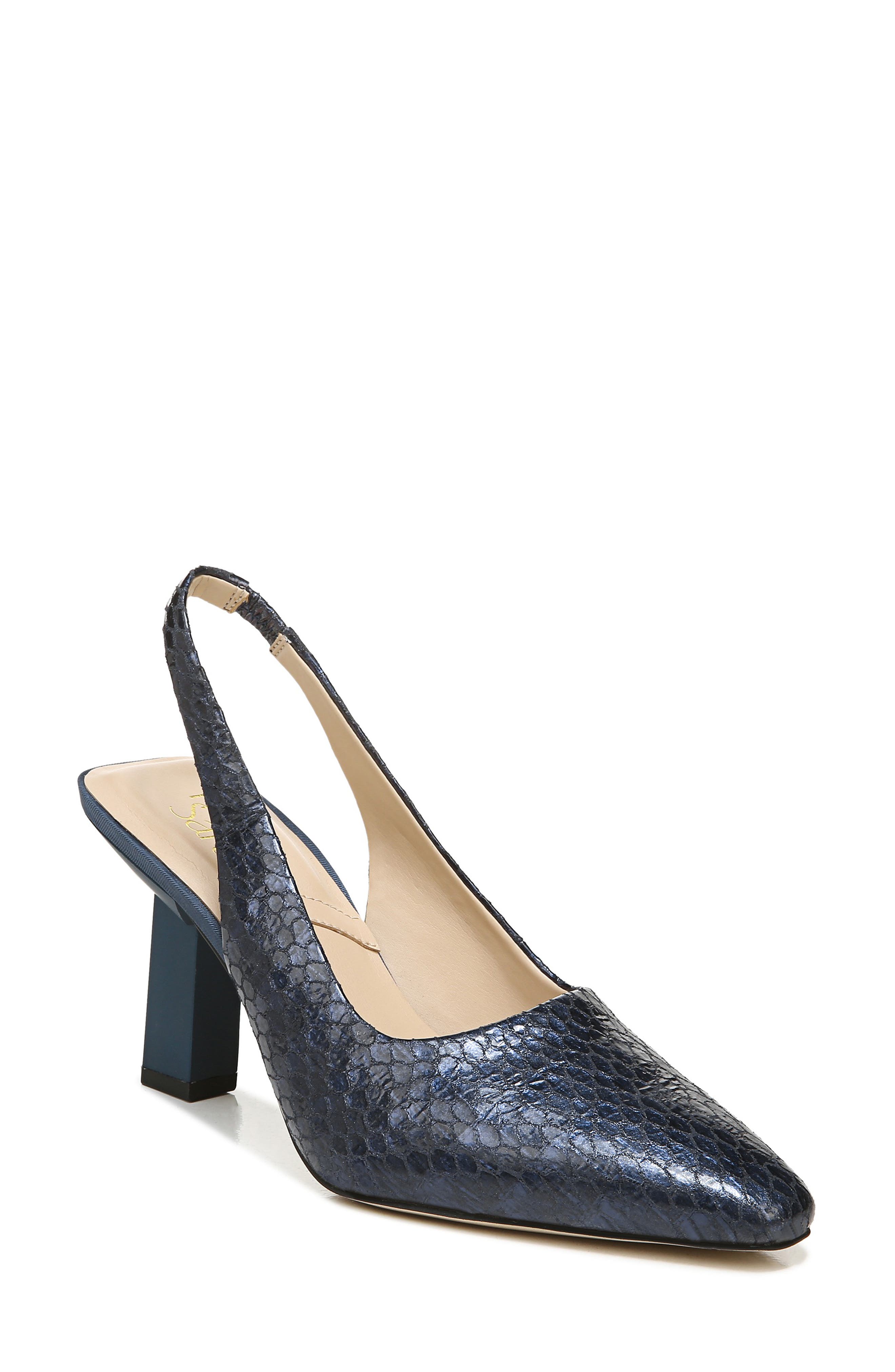 Franco Sarto Milano Slingback Pump In Blue