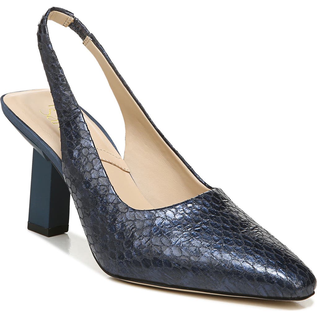 Franco Sarto Milano Slingback Pump In Blue