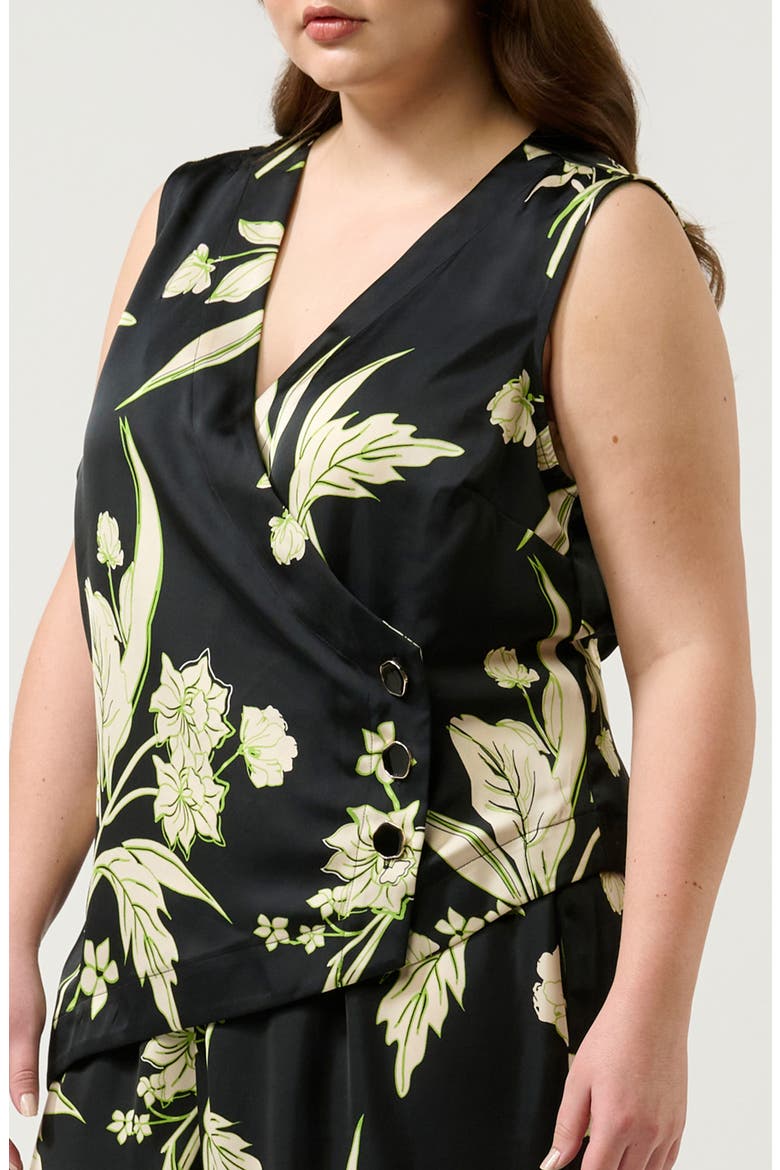 Baia Floral Sleeveless Button-Up Top, Alternate, color, PRINT