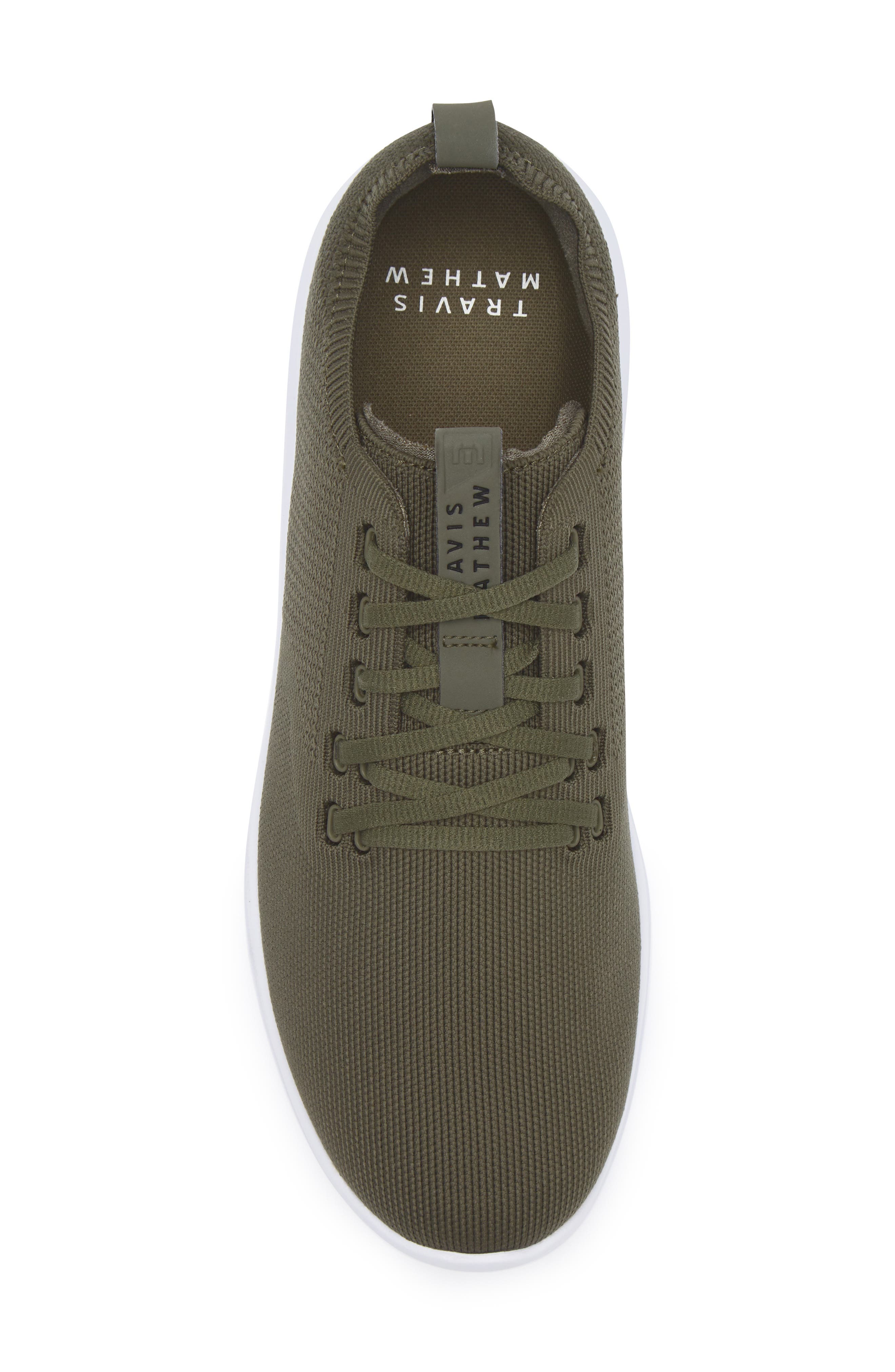 TravisMathew The Daily Lite Sneaker, Alternate, color, Dusty Olive