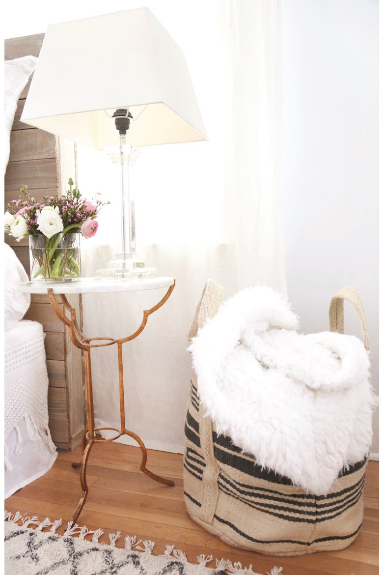 Tula Oversize Throw Blanket, Alternate, color, WHITE