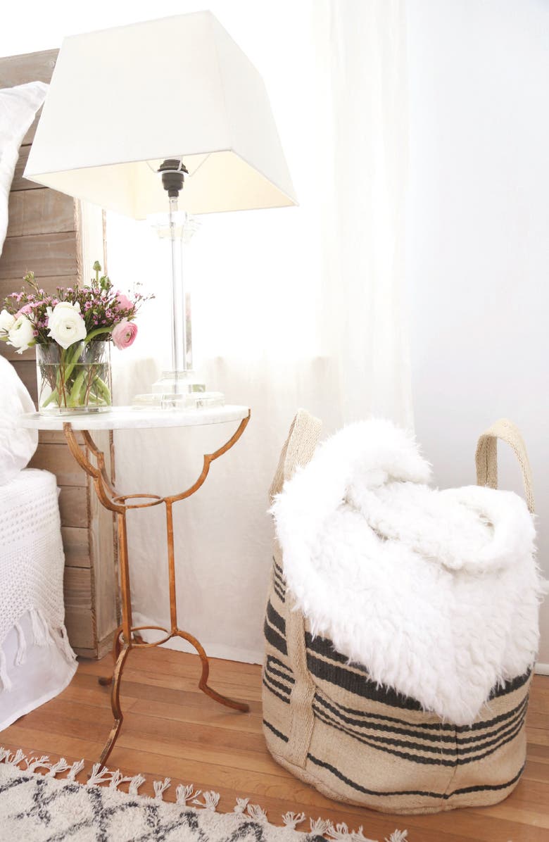 Pom Pom at Home Tula Oversize Throw Blanket, Alternate, color, White