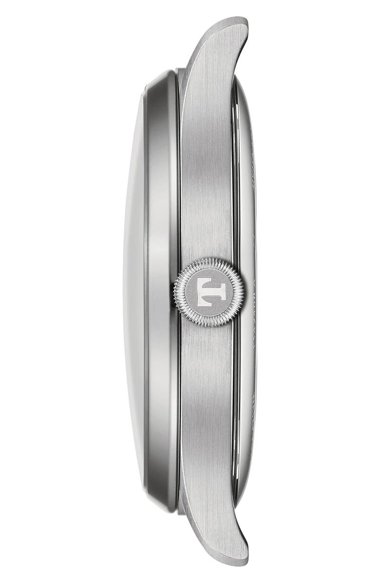 Tissot Heritage 1938 Leather Strap Watch, 39mm, Alternate, color, Brown