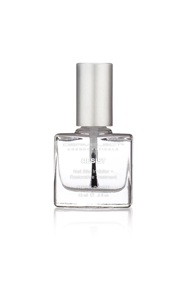 Dermelect RESIST Nail Bite Inhibitor + Restorative Treatment, Main, color, Clear