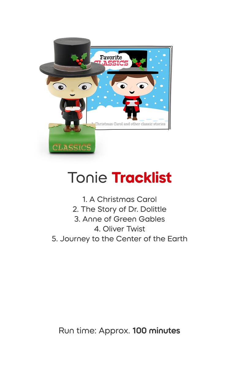 tonies 4-Pack Holiday Collection Tonie Audio Character Bundle, Alternate, color,