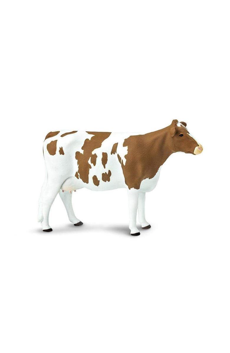 Safari Ltd. Ayrshire Cow Kids Toy Figure, Main, color, NO COLOR