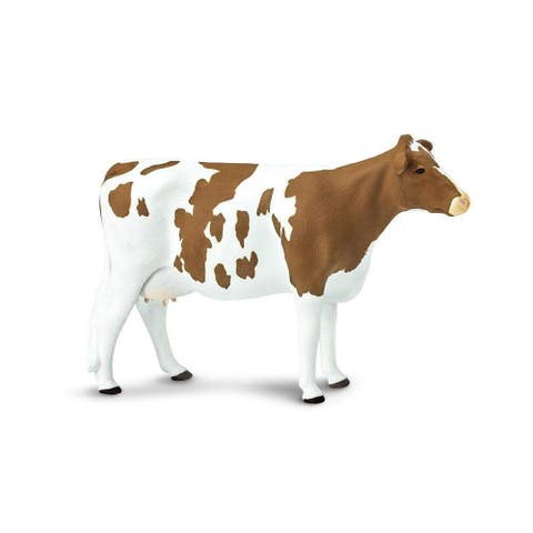 Ayrshire Cow Kids Toy Figure