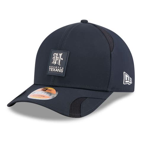 Men's New Era Navy Houston Texans 2025 Sideline H-Town M-Crown 9FORTY Adjustable Hat