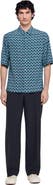 SANDRO Rope print shirt