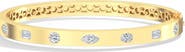 Everlee Multi-Shape Inlay Lab Diamond Bangle in 14K Gold