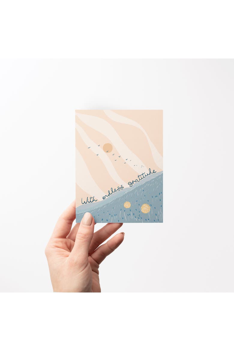 Thank You Greeting Card Pack (3ct) "With Endless Gratitude", Alternate, color, Multi-Pack