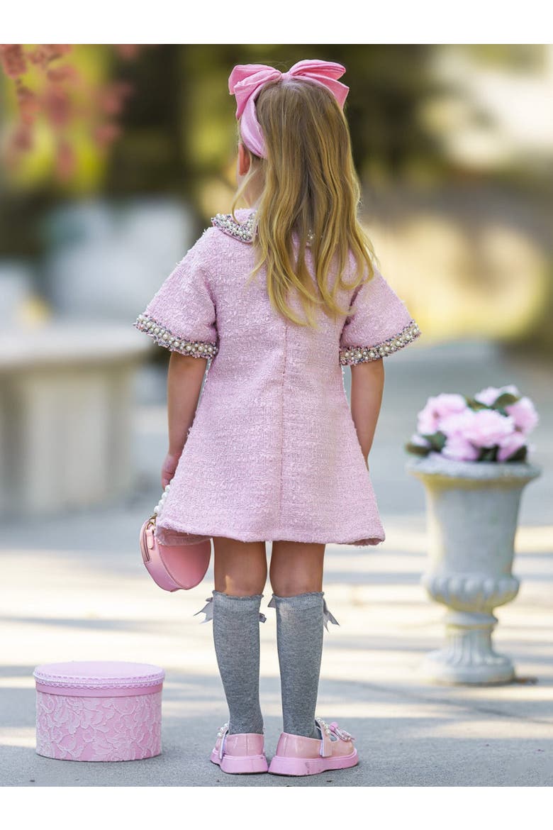 Prettiest Doll Cute Dressy Dress, Alternate, color, Pink