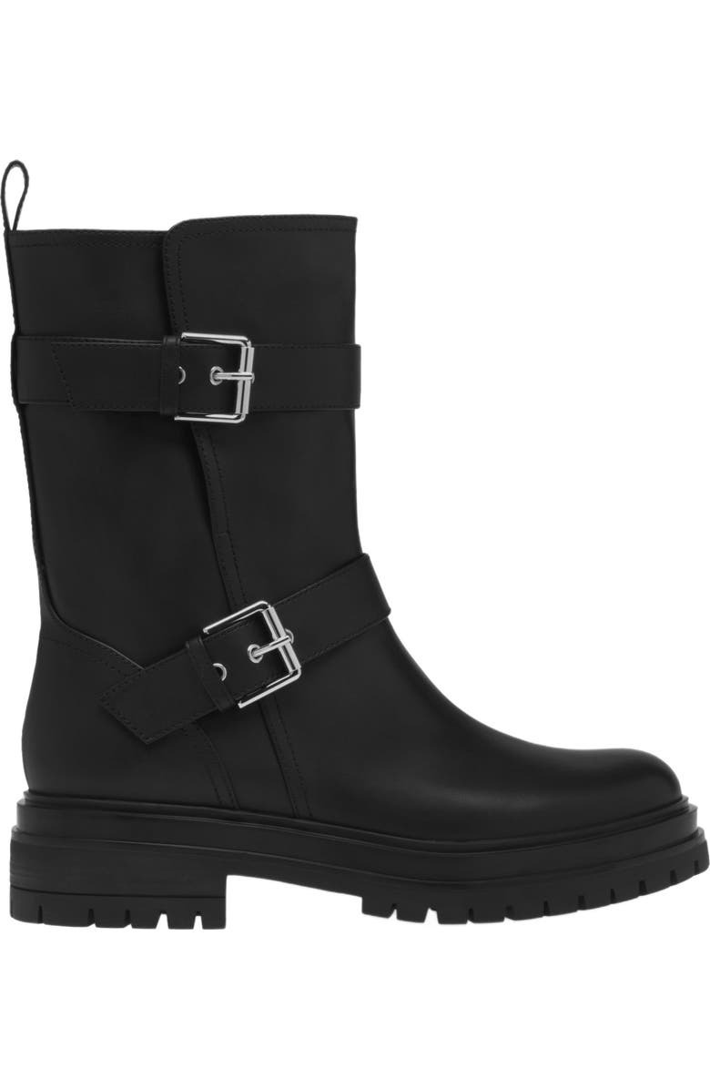 Gianvito Rossi Thiago Biker, Main, color, Black