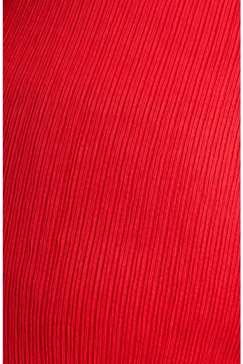 Crinkle Pull-On Ankle Wide Leg Pants, Alternate, color, BEGONIA RED
