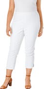Jessica London Stretch Denim Crop Jeggings