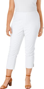 Jessica London Stretch Denim Crop Jeggings