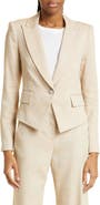 Veronica Beard Hosanna Linen Blend Dickey Jacket