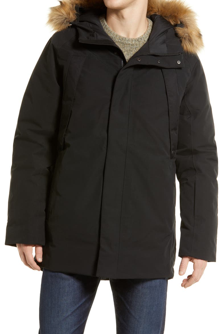New Outerboroughs Waterproof 550-Fill-Power Down Parka, Alternate, color, TNF BLACK