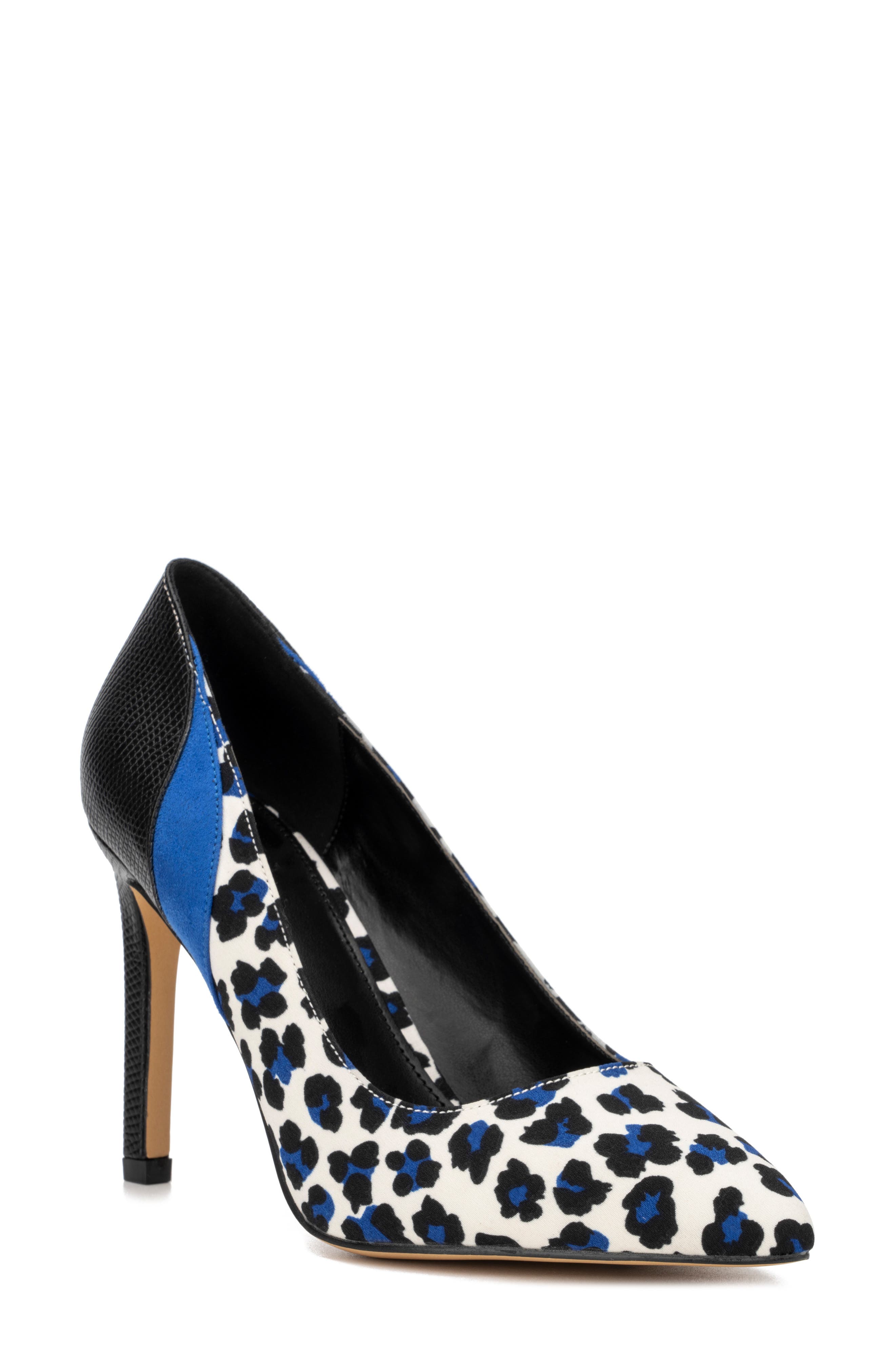 NEW YORK AND COMPANY Madison Leopard Reptile Embossed Pump, Main, color, 
