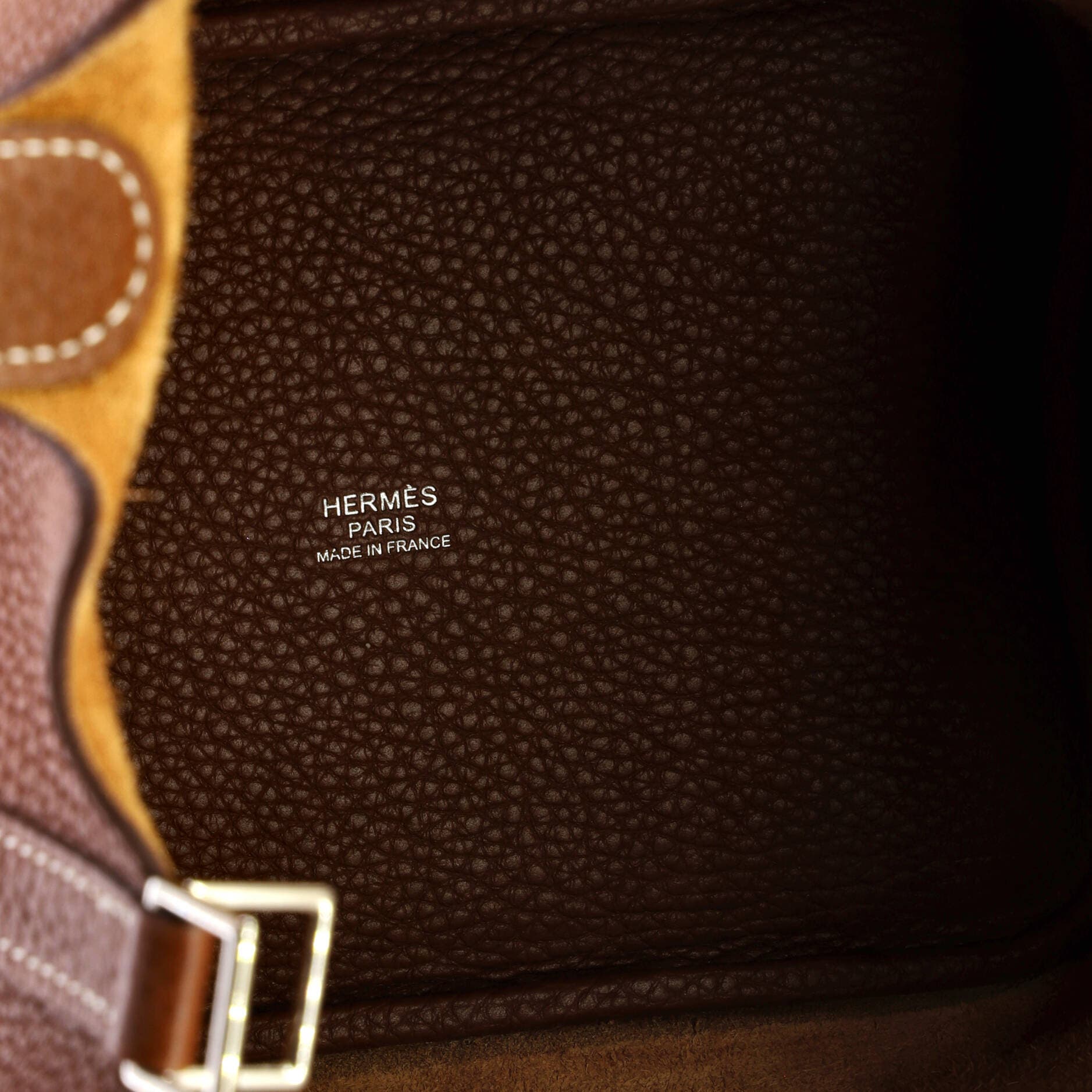 Pre-Owned Hermes Picotin Lock Bag Clemence PM, Alternate, color, Gold