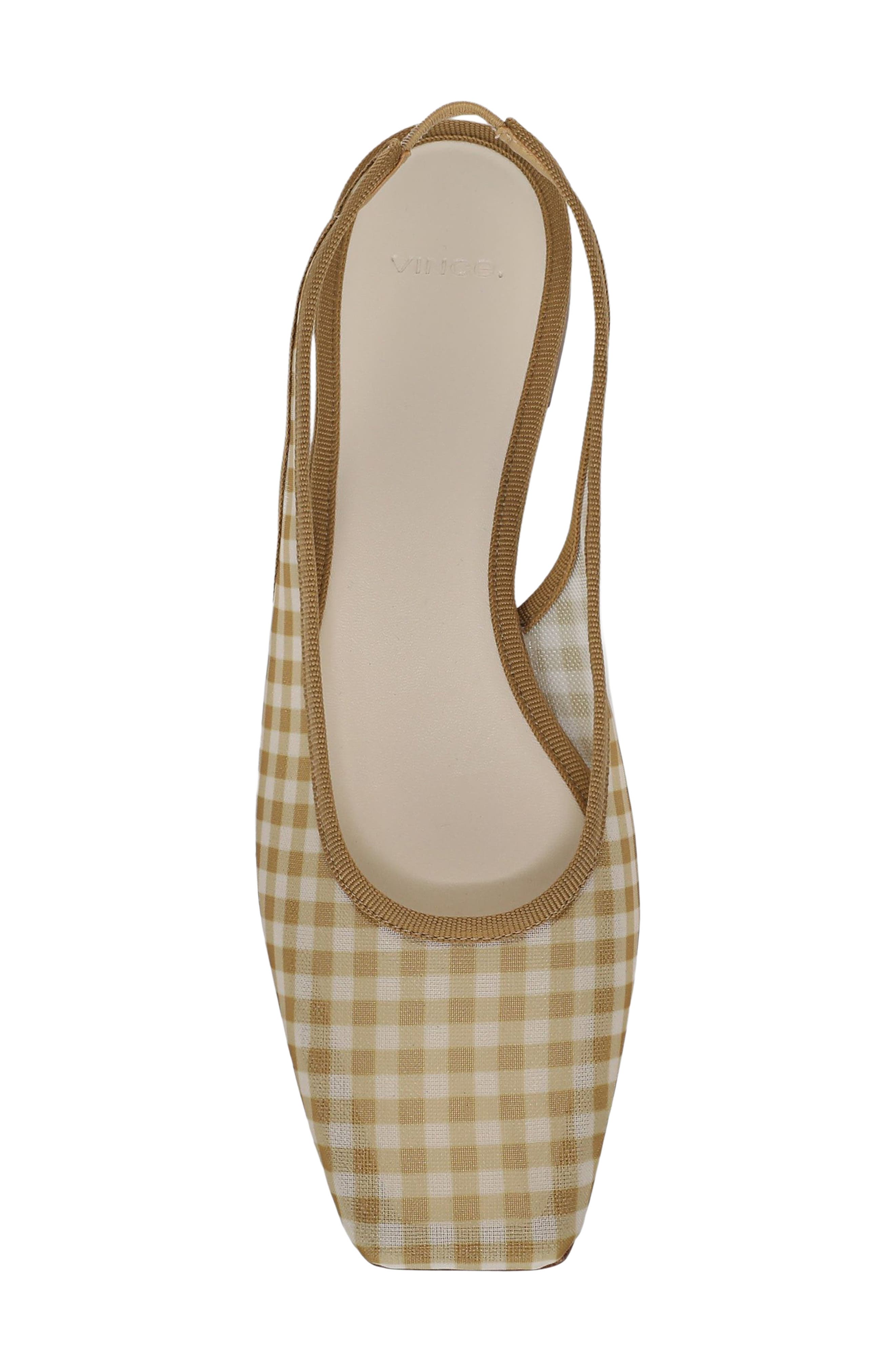 Daphne II Slingback Flat, Alternate, color, DESERT SAND